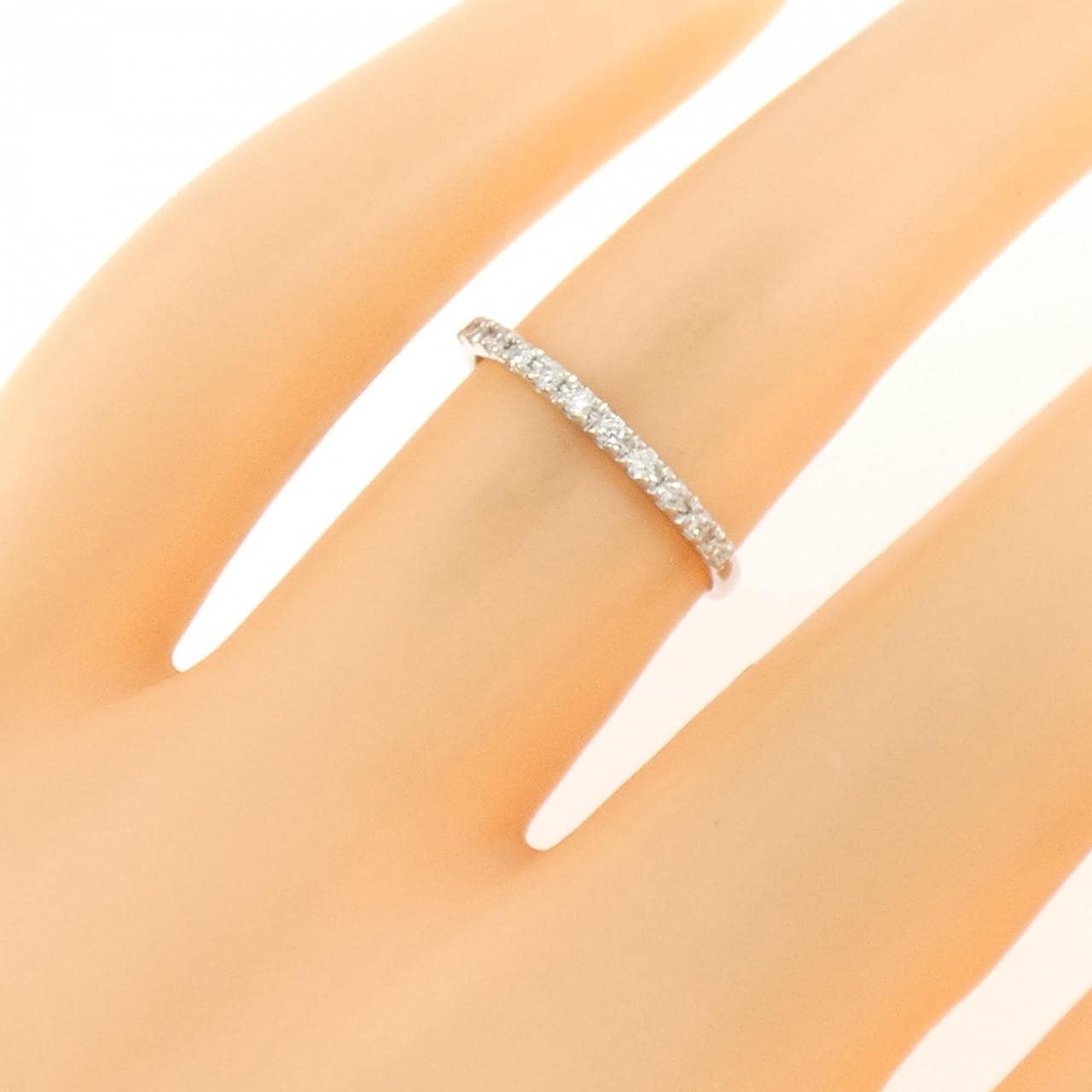 PT950 ダイヤモンド リング 0.11CT