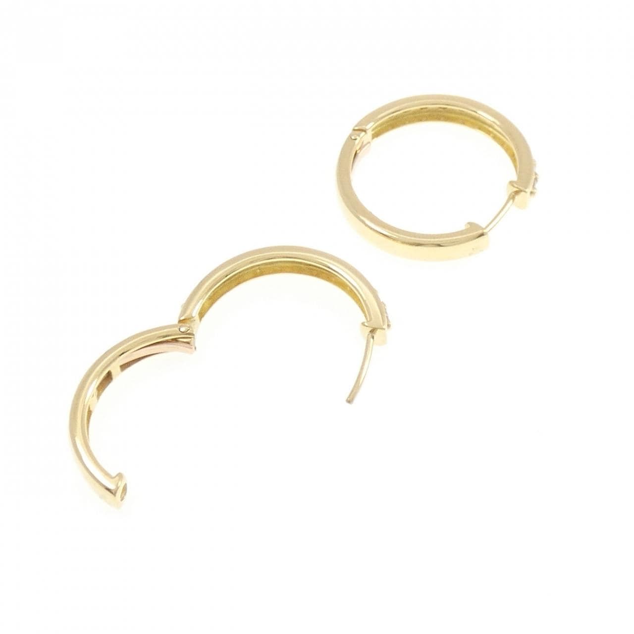 K18YG ダイヤモンド ピアス 0.30CT