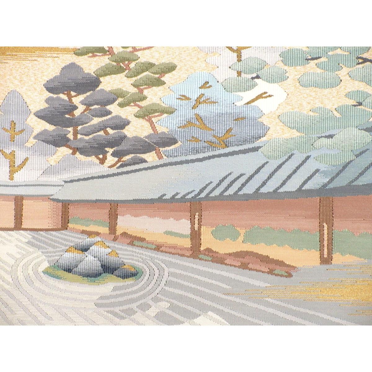 【未使用品】袋帯　爪掻本綴織