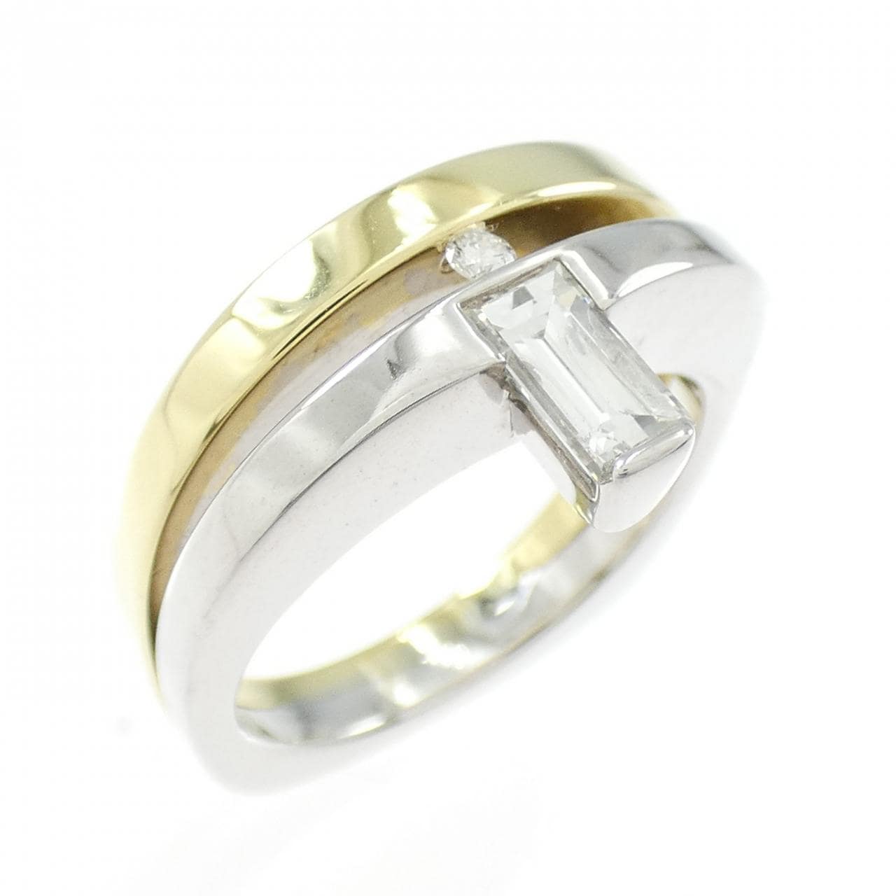 K18WG/K18YG Diamond Ring 0.28CT