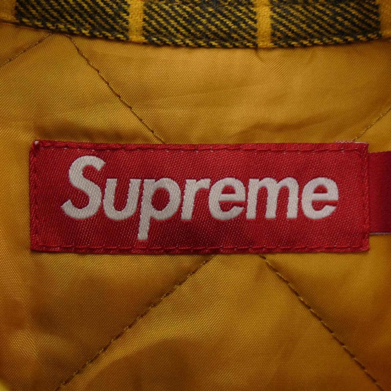 シュプリーム SUPREME Quilted Plaid シャツ