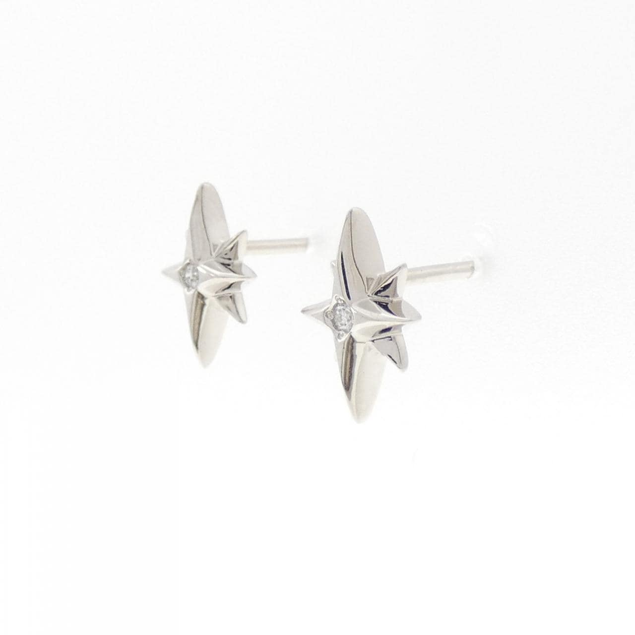 スタージュエリー ダイヤモンド ピアス 0.02CT