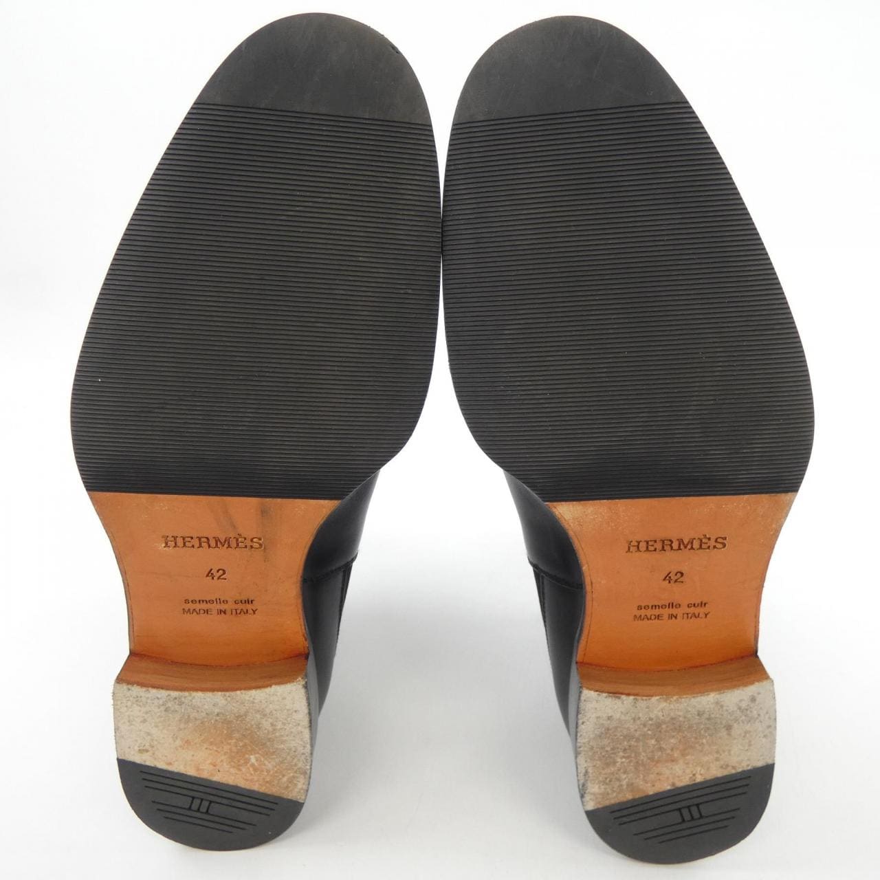 エルメス HERMES イラン ドゥブルフィルバックル 241996Z ブーツ