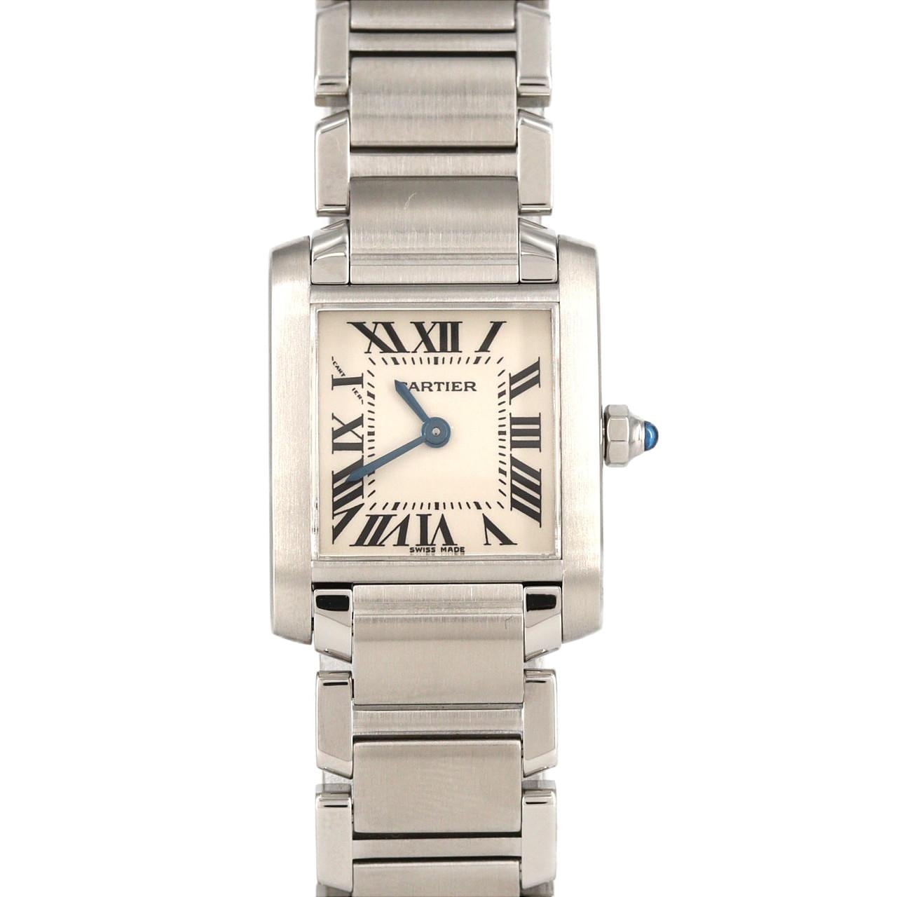 カルティエ タンクフランセーズSM W51008Q3 SS クォーツ