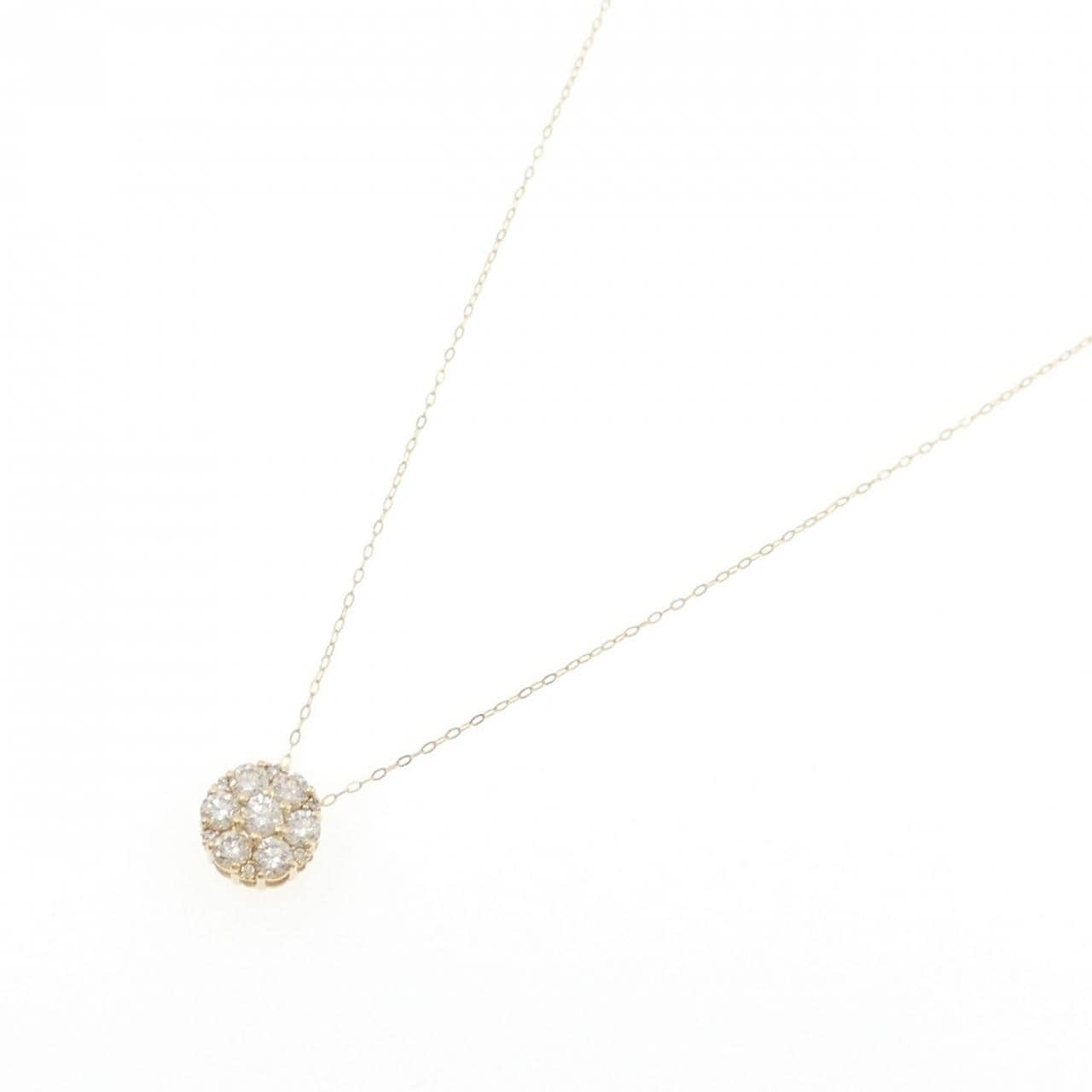 K18YG ダイヤモンド ネックレス 0.50CT