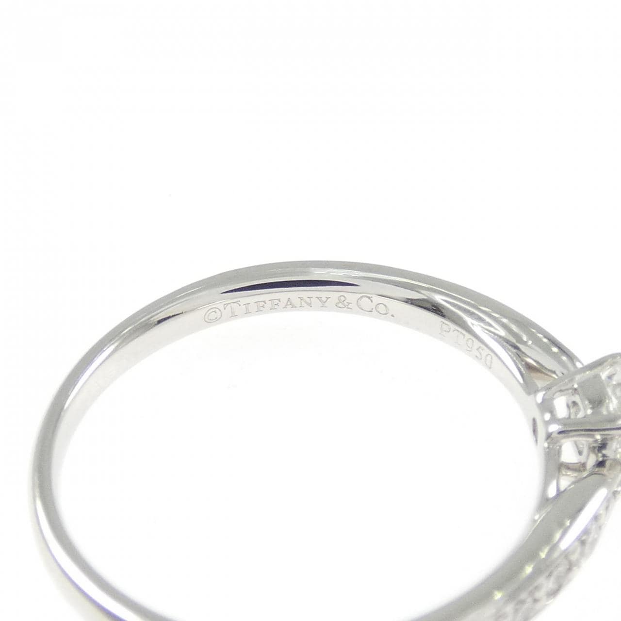 ティファニー ハーモニー リング 0.23CT F IF 3EXT