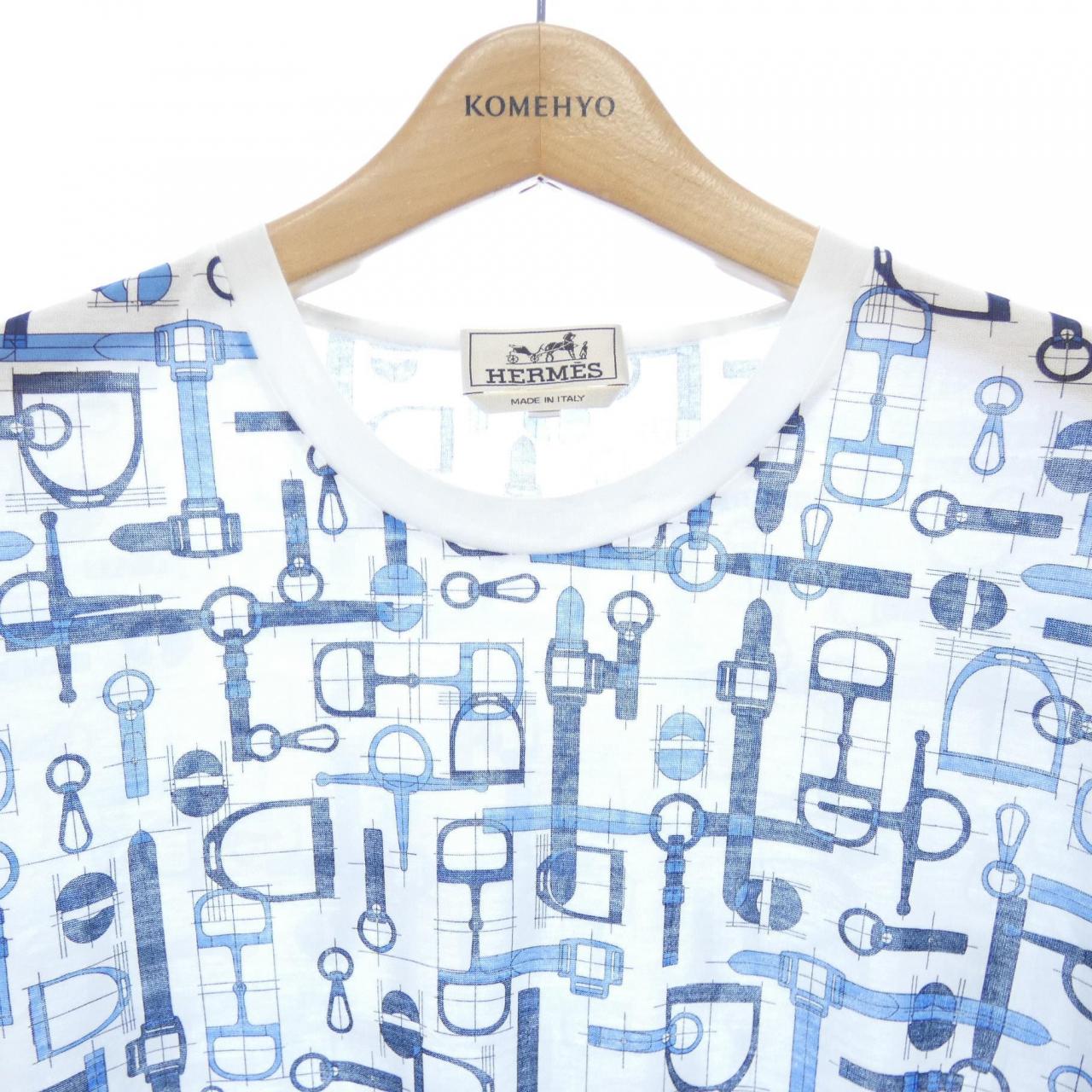 エルメス HERMES LABYRINTHE HORSEBIT *01-5779 Tシャツ