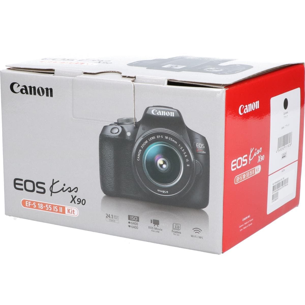 【未使用品】ＣＡＮＯＮ　ＥＯＳ　ＫＩＳＳ　Ｘ９０　１８－５５ＩＳⅡＫＩＴ