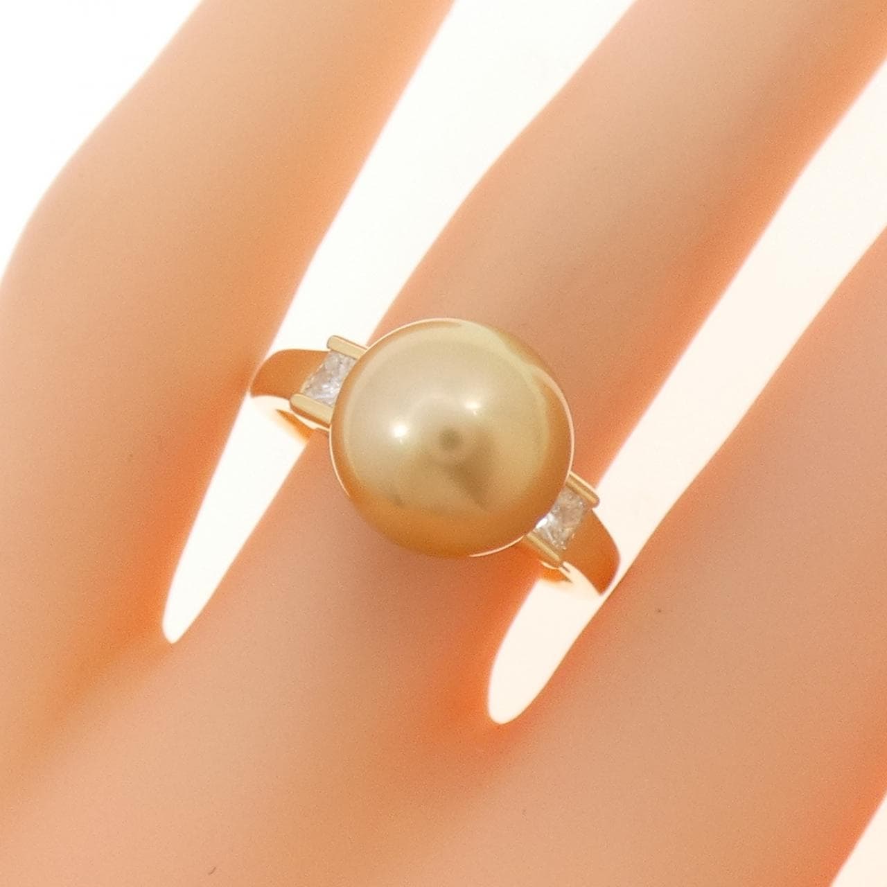 ミキモト 白蝶パール リング 10.6mm