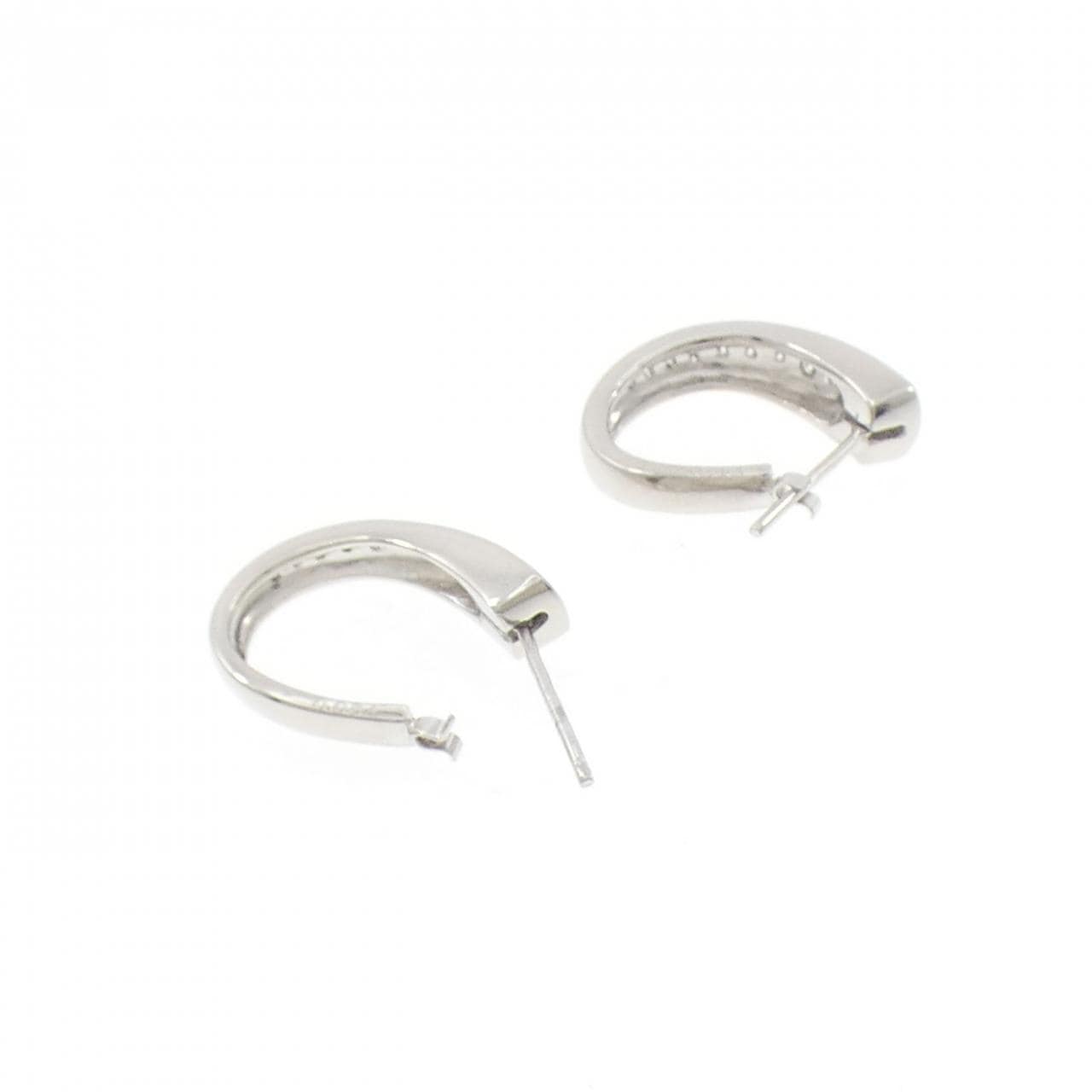 PT900 ダイヤモンド ピアス 0.168CT