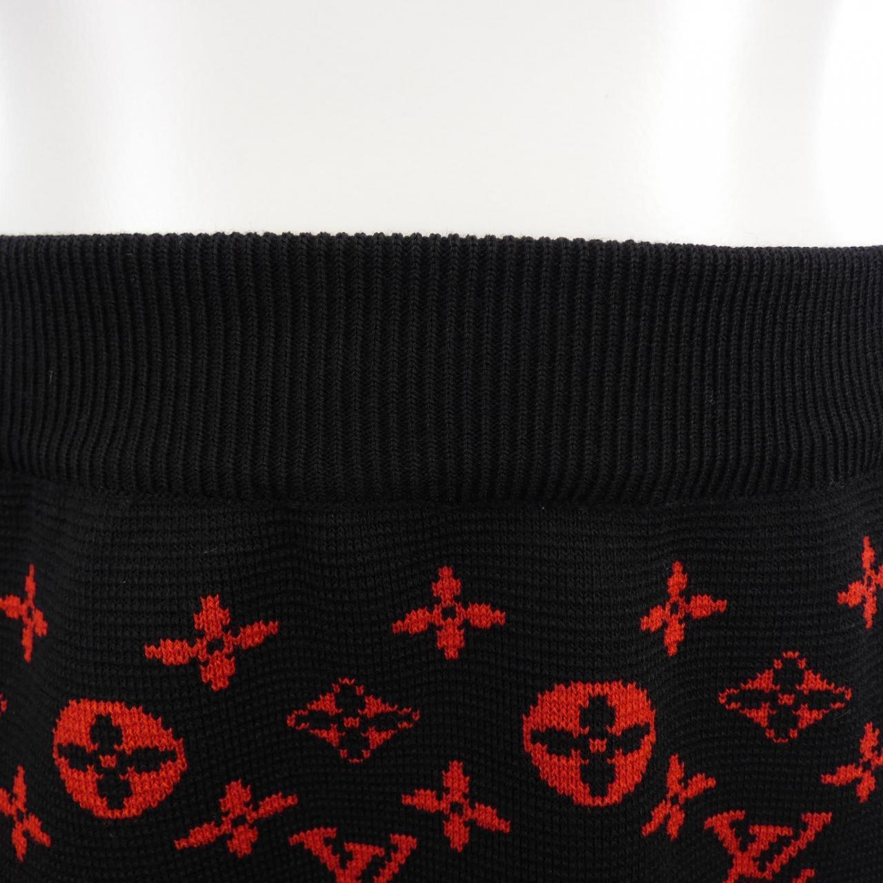 ルイヴィトン LOUIS VUITTON モノグラムウールニットAライン FJKZ03XZS スカート