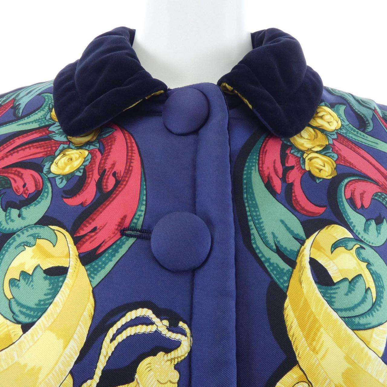 【ヴィンテージ】エルメス HERMES LES MORS A LA CONETABLE ツイルレーヌ. ジャケット