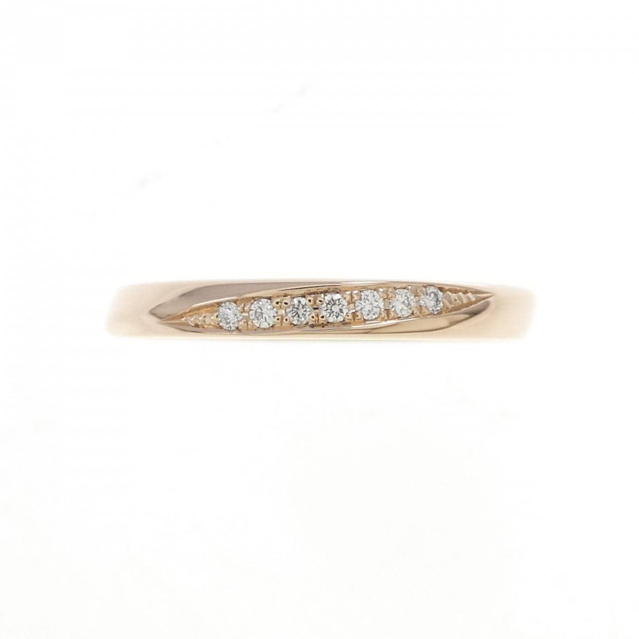 K18PG ダイヤモンド リング 0.03CT