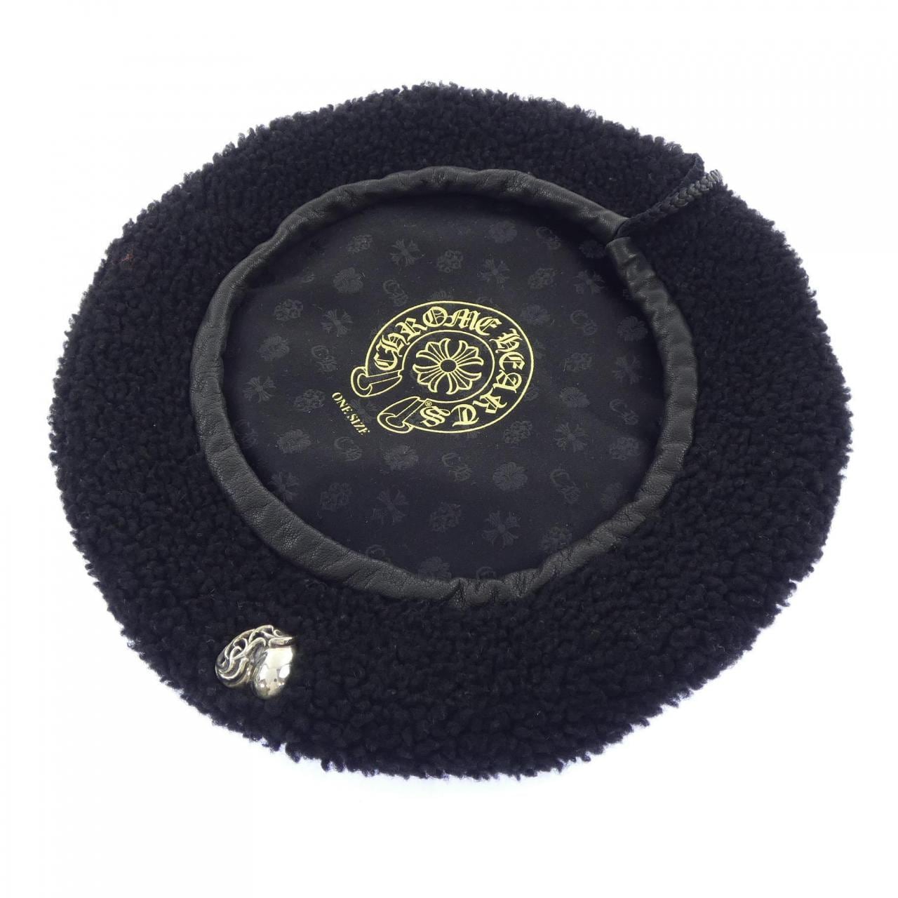 クロムハーツ CHROME HEARTS HEART ベレー帽 2238 304 6011 ハット