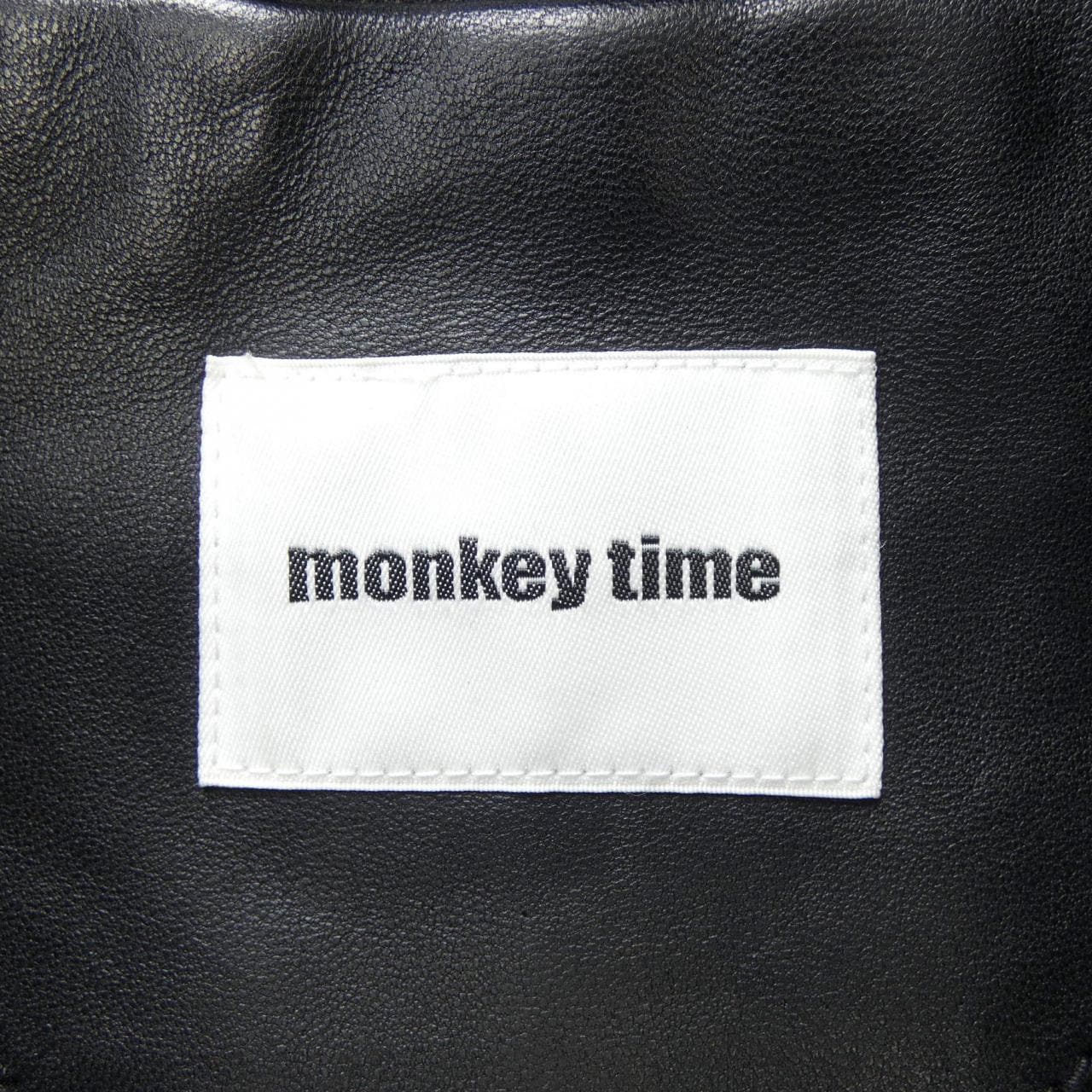 MONKEY TIME Leather Riders Jacket