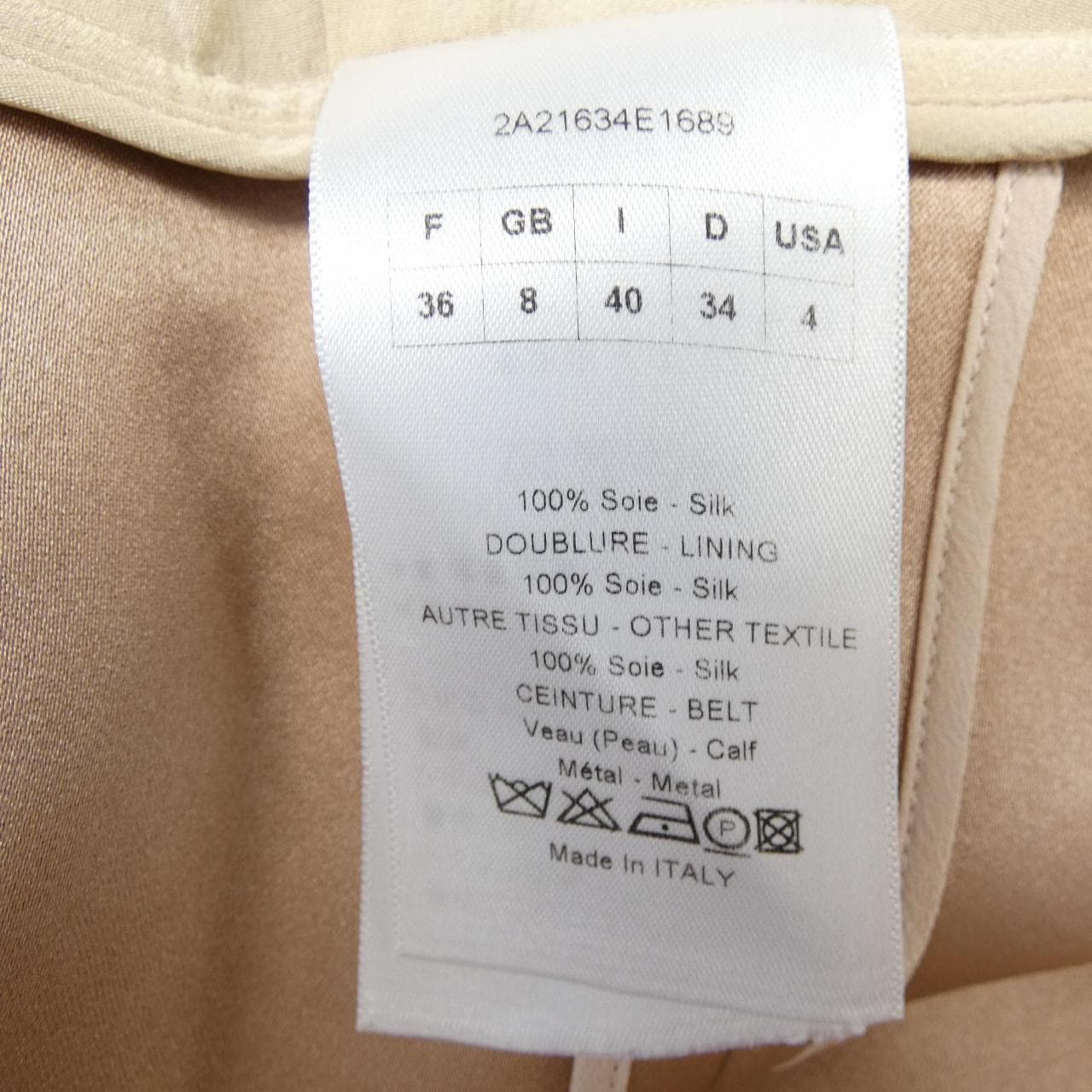 クリスチャンディオール CHRISTIAN DIOR 2A21634E1689 ワンピース