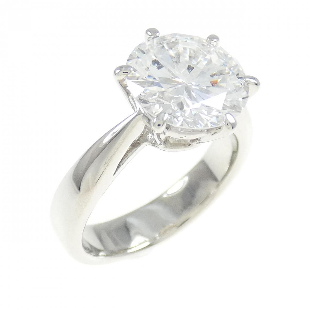 PT Diamond Ring 3.002CT E SI2 VG