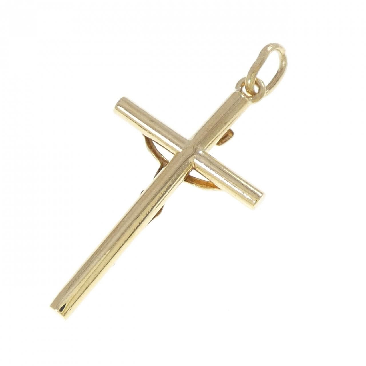 18KYG クロス ペンダント