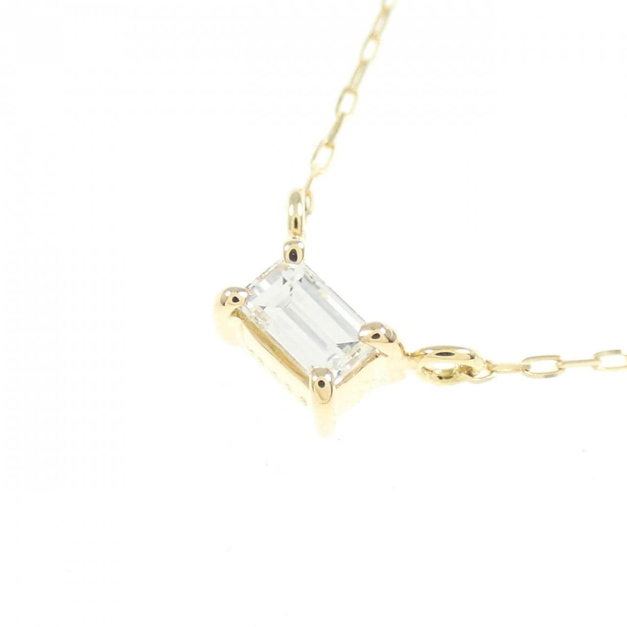 [Remake] K18YG Diamond Necklace 0.13CT