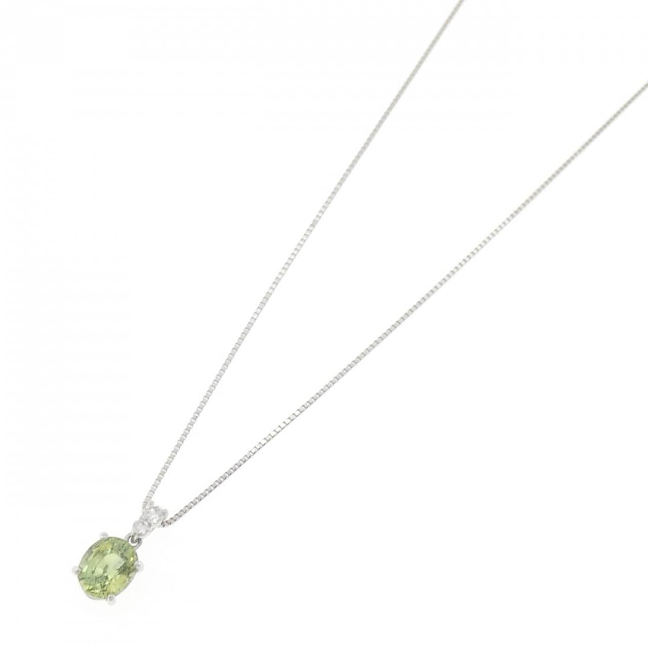PT900/PT850 サファイヤ ネックレス 1.60CT