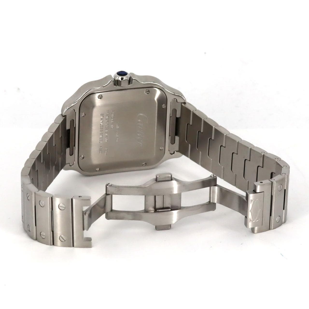 カルティエ サントス･ドゥ･カルティエ デュアルタイムゾーンLM WSSA0076 SS 自動巻