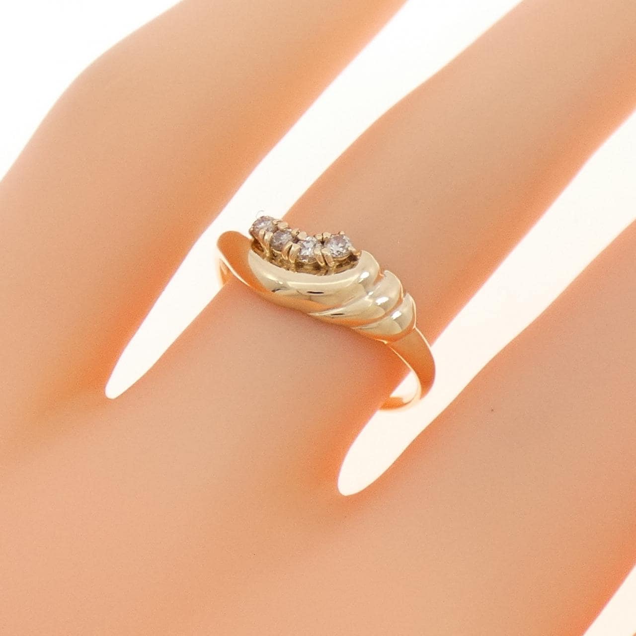 K9YG ダイヤモンド リング