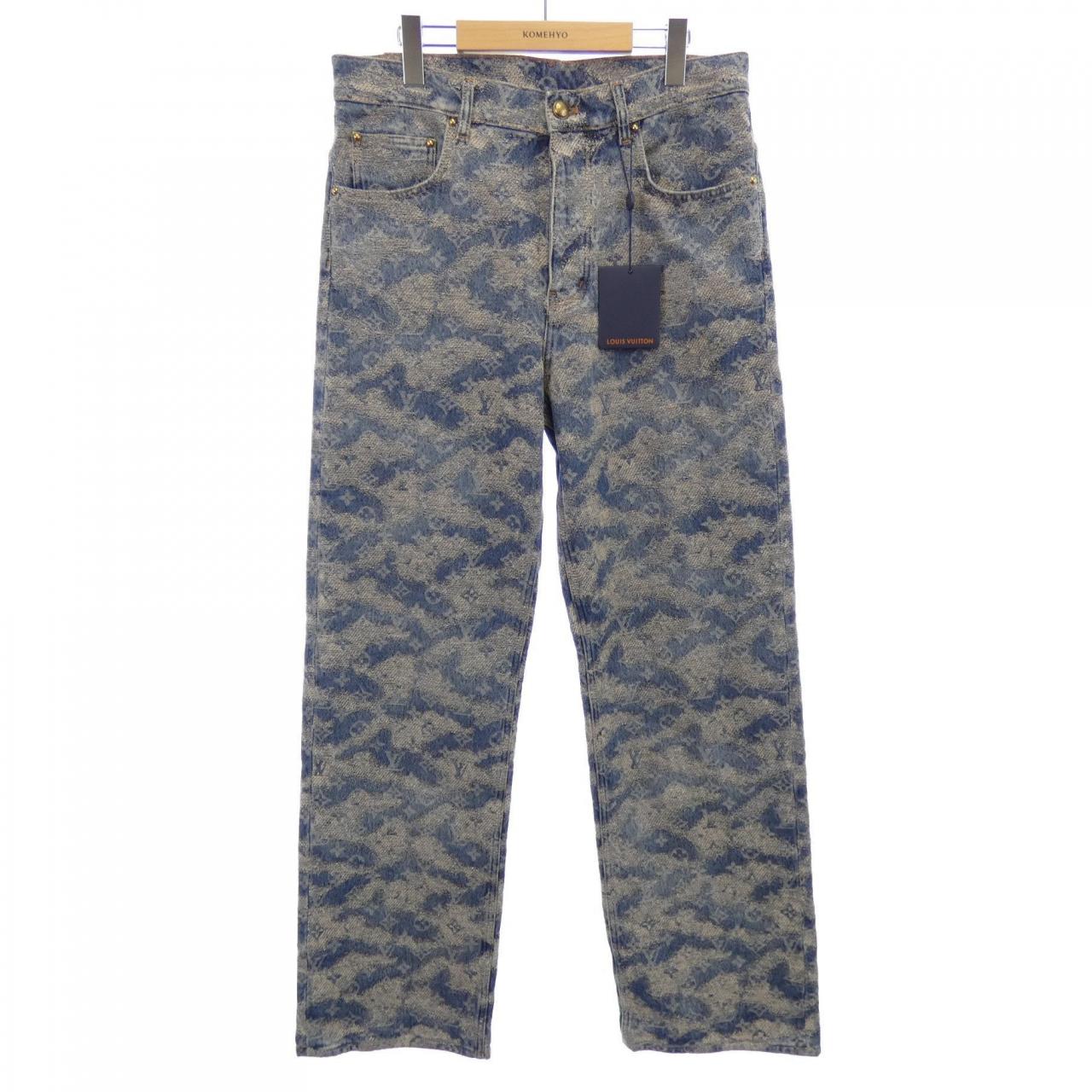 ルイヴィトン LOUIS VUITTON モノグラムデニムスケートパンツ HUD17WCY3 ジーンズ