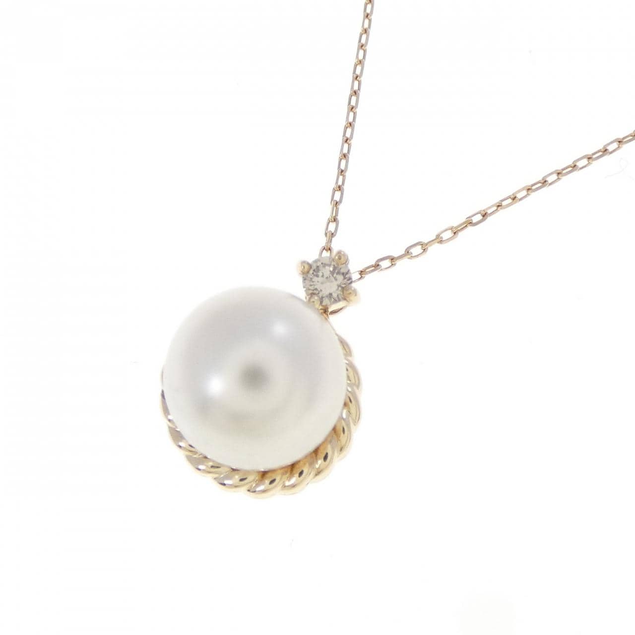 K10YG アコヤパール ネックレス 7.2mm