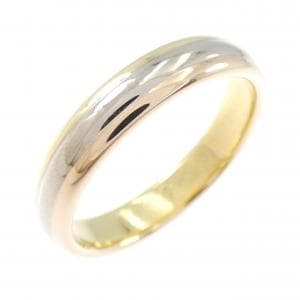 カルティエ スリーカラーウェディング リング