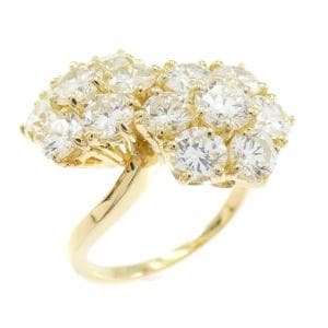 【ヴィンテージ】ヴァンクリーフ&アーペル フルーレット リング 3.29CT