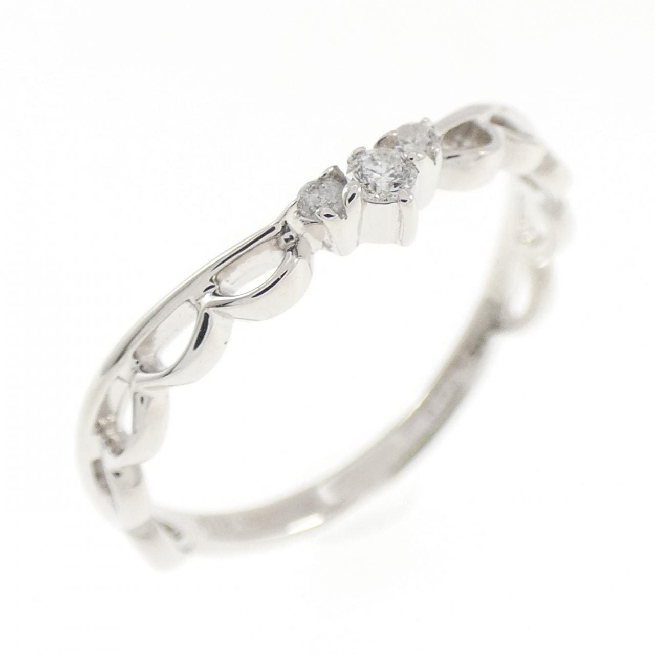 サマンサティアラ ダイヤモンド リング 0.04CT