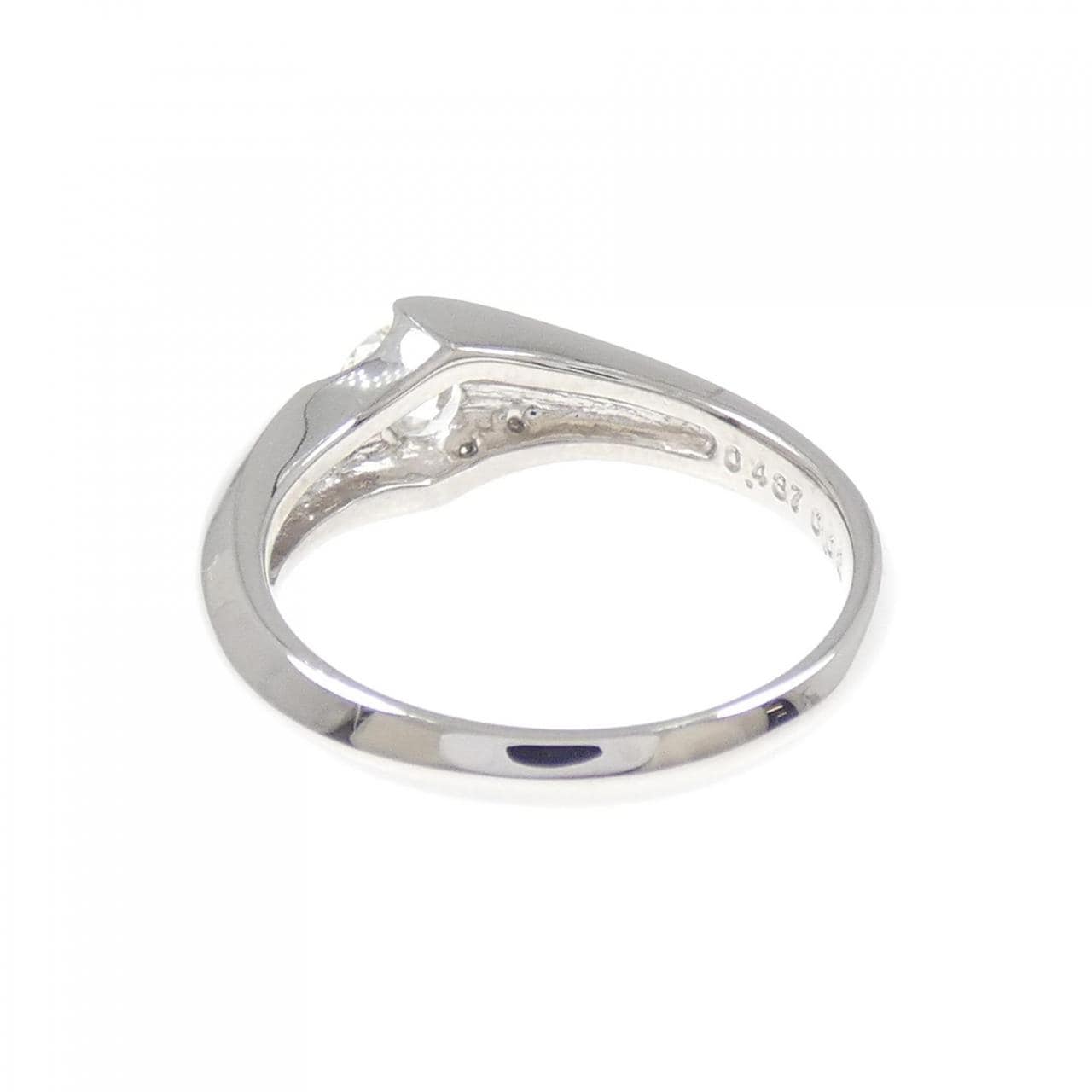 PT900 ダイヤモンド リング 0.487CT