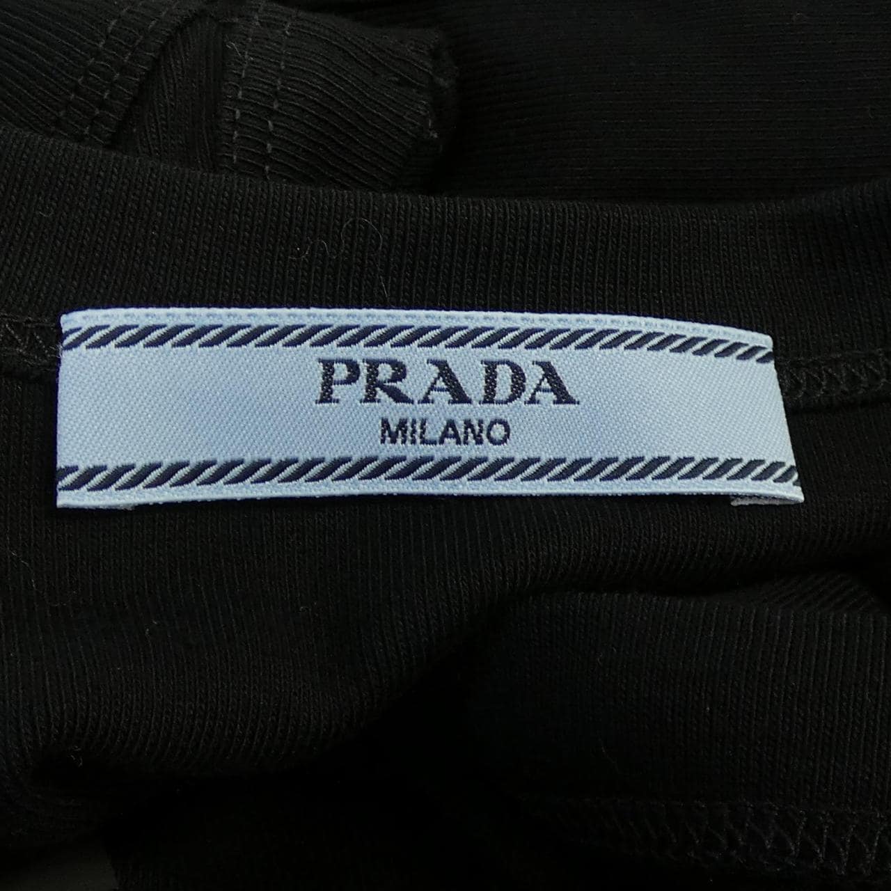 プラダ PRADA トライアングルロゴ リブニット ジャージー タンクトップ 39546X S222 10Z0 タンクトップ