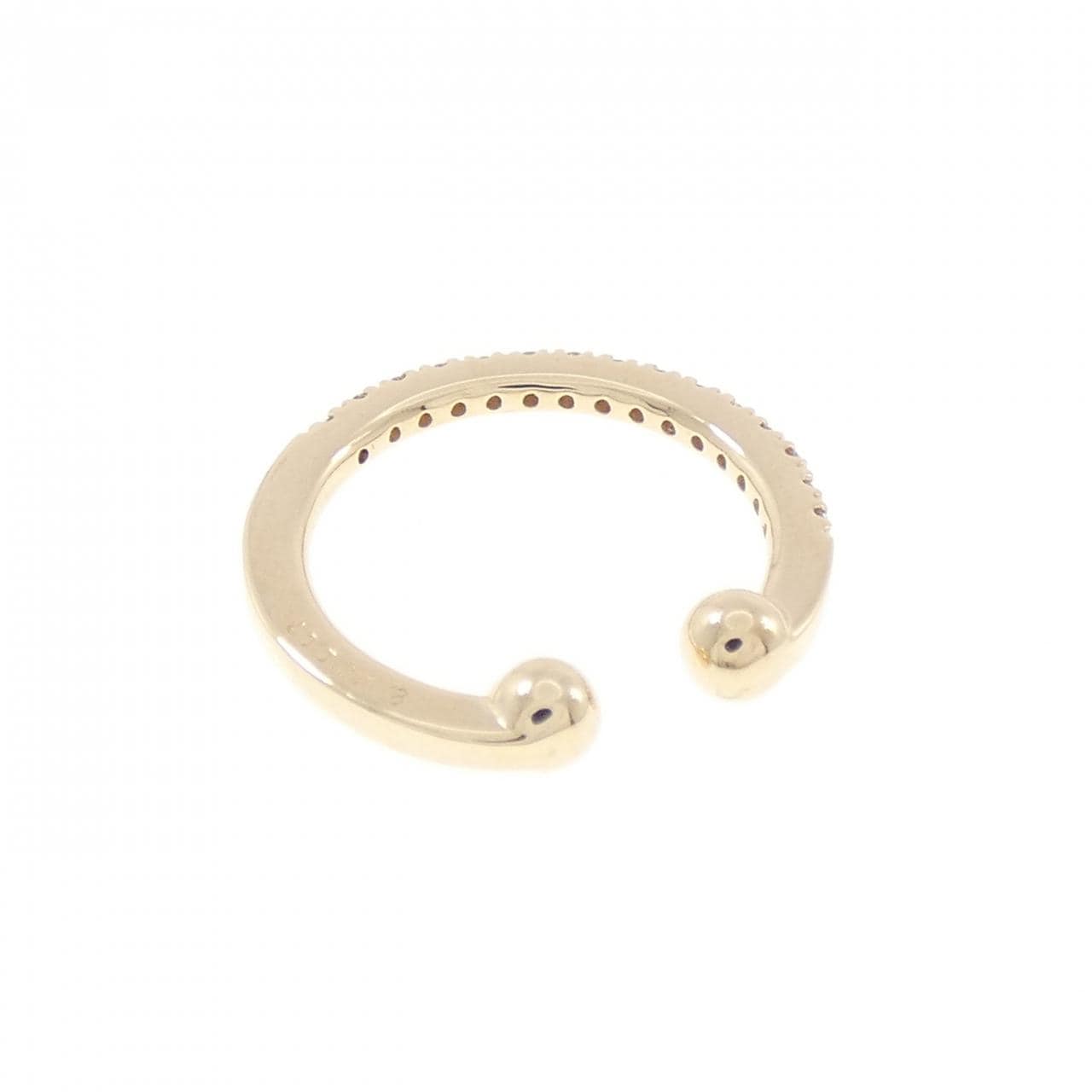 ヒロタカ ダイヤモンド イヤーカフ 0.07CT 片耳