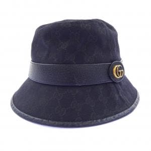 グッチ GUCCI ダブルG付き GGキャンバス バケットハット 576587 4HG53 ハット