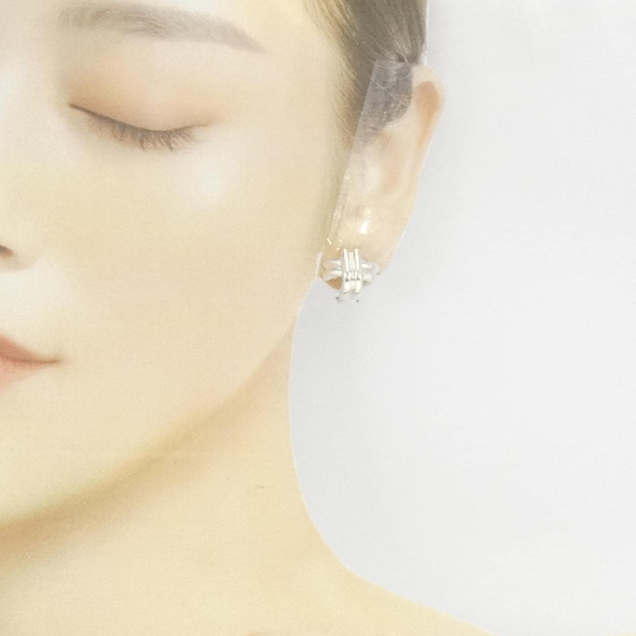 [vintage] TIFFANY Signature Earrings