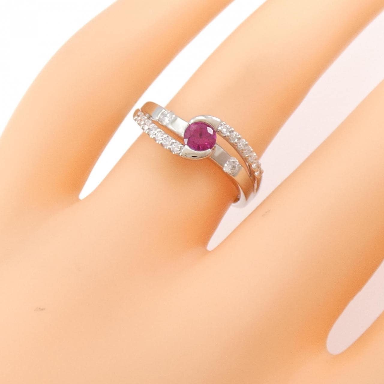 PT Ruby Ring 0.298CT