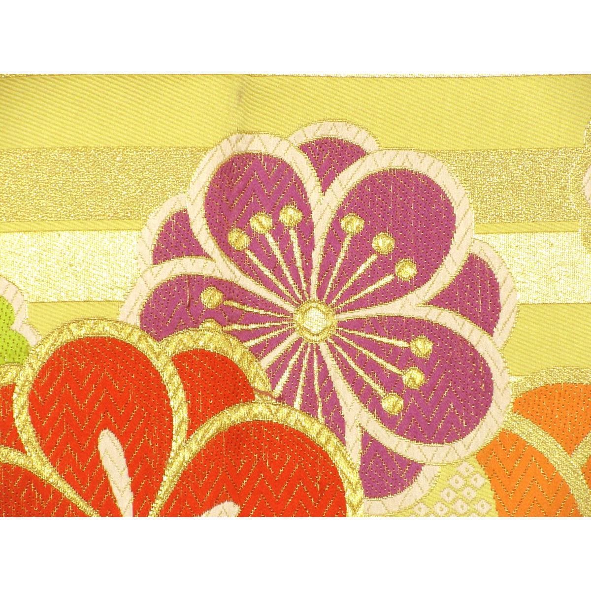 袋帯　芯なし仕立