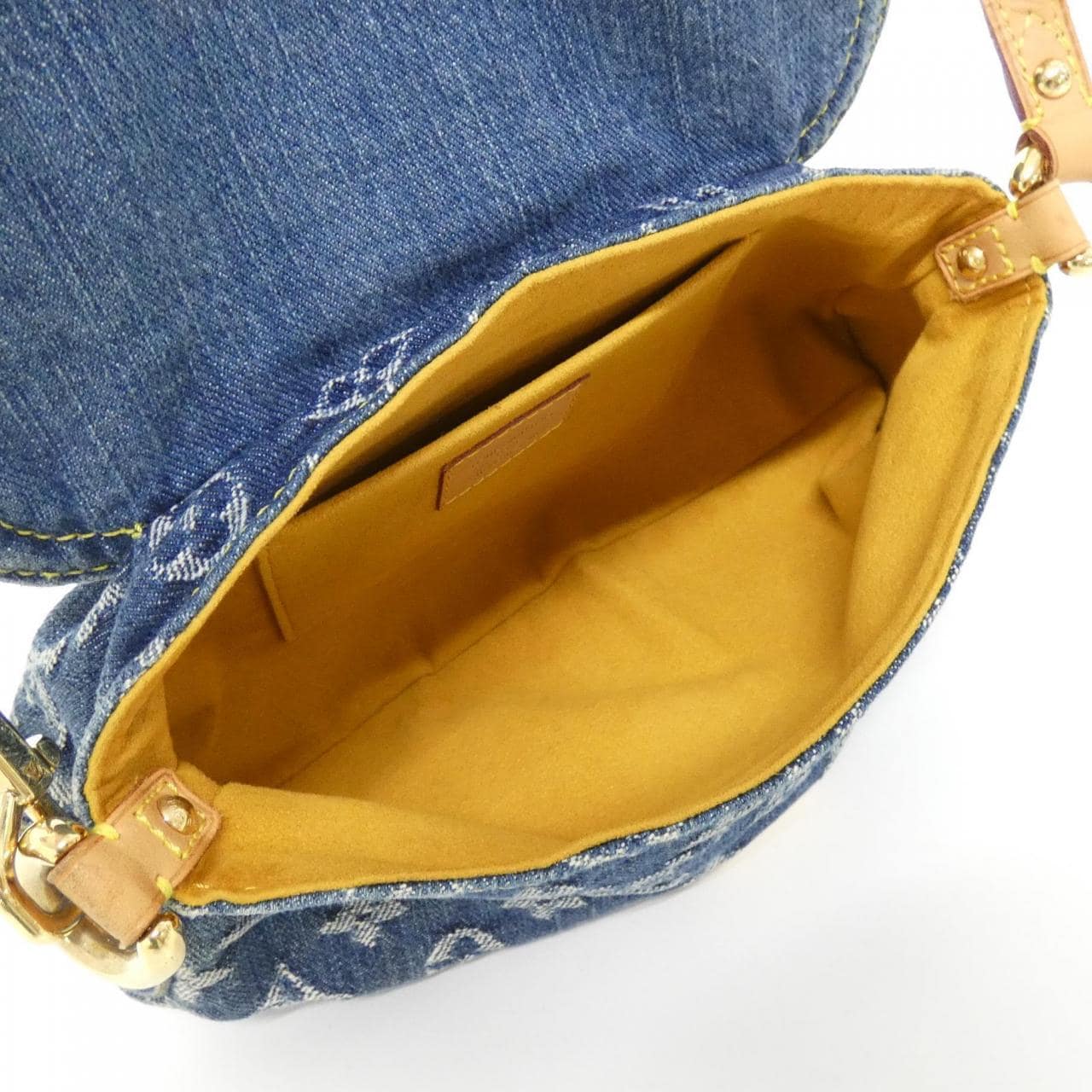 LOUIS VUITTON Monogram牛仔迷你 Preity M95050 單肩包