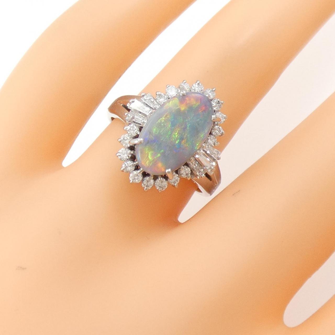 コメ兵｜PT ブラックオパール リング 1.72CT｜ジュエリー｜リング  