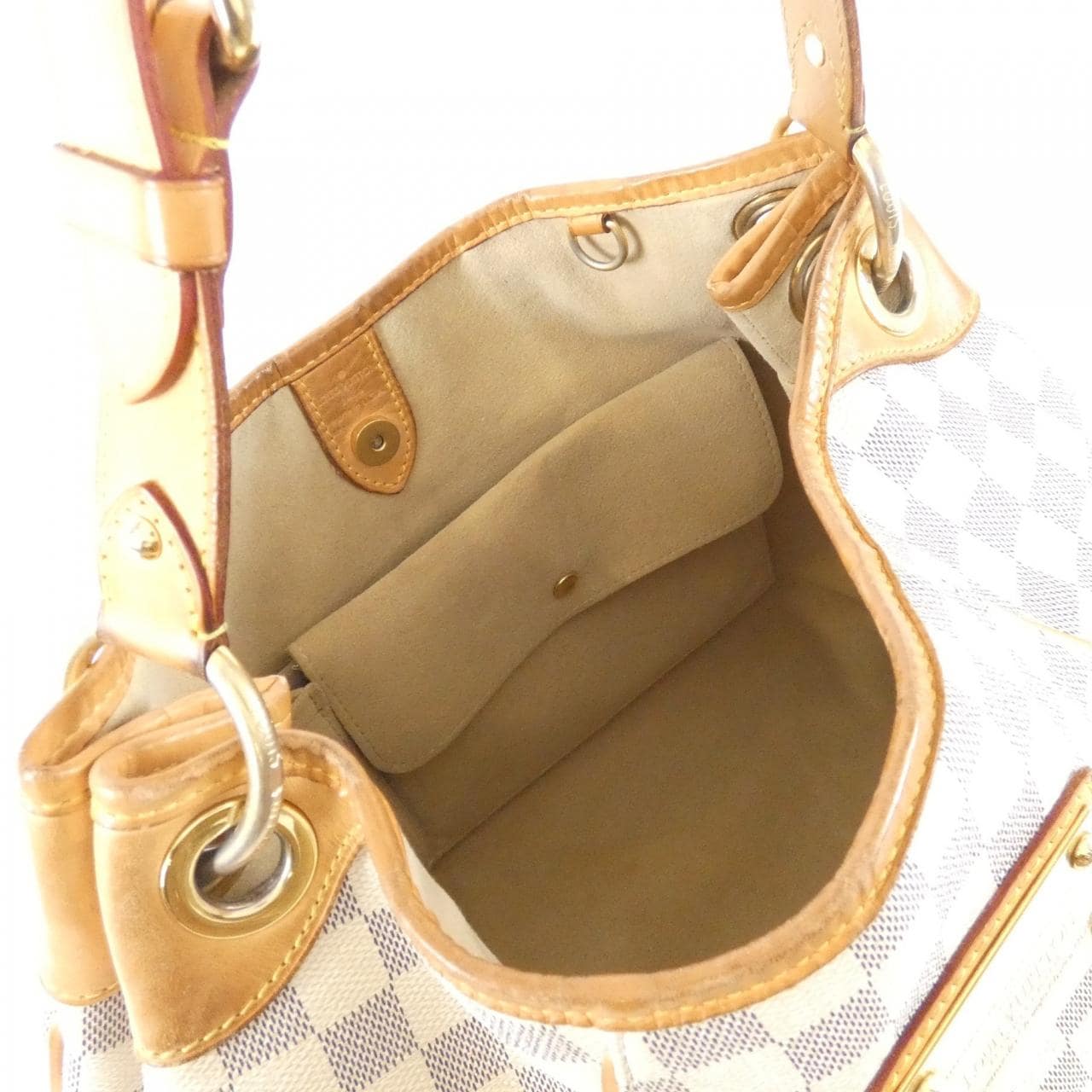 LOUIS VUITTON Damier Azur Galliera PM N55215 Shoulder Bag