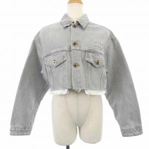 ミュウミュウ MIU MIU GWB148 S231 13LF デニムジャケット