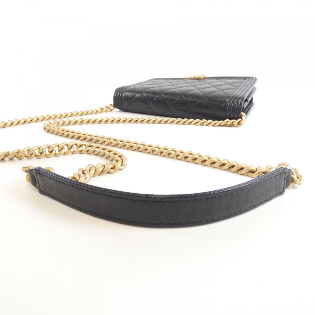 CHANEL Boy CHANEL Line AP1117 Chain Wallet