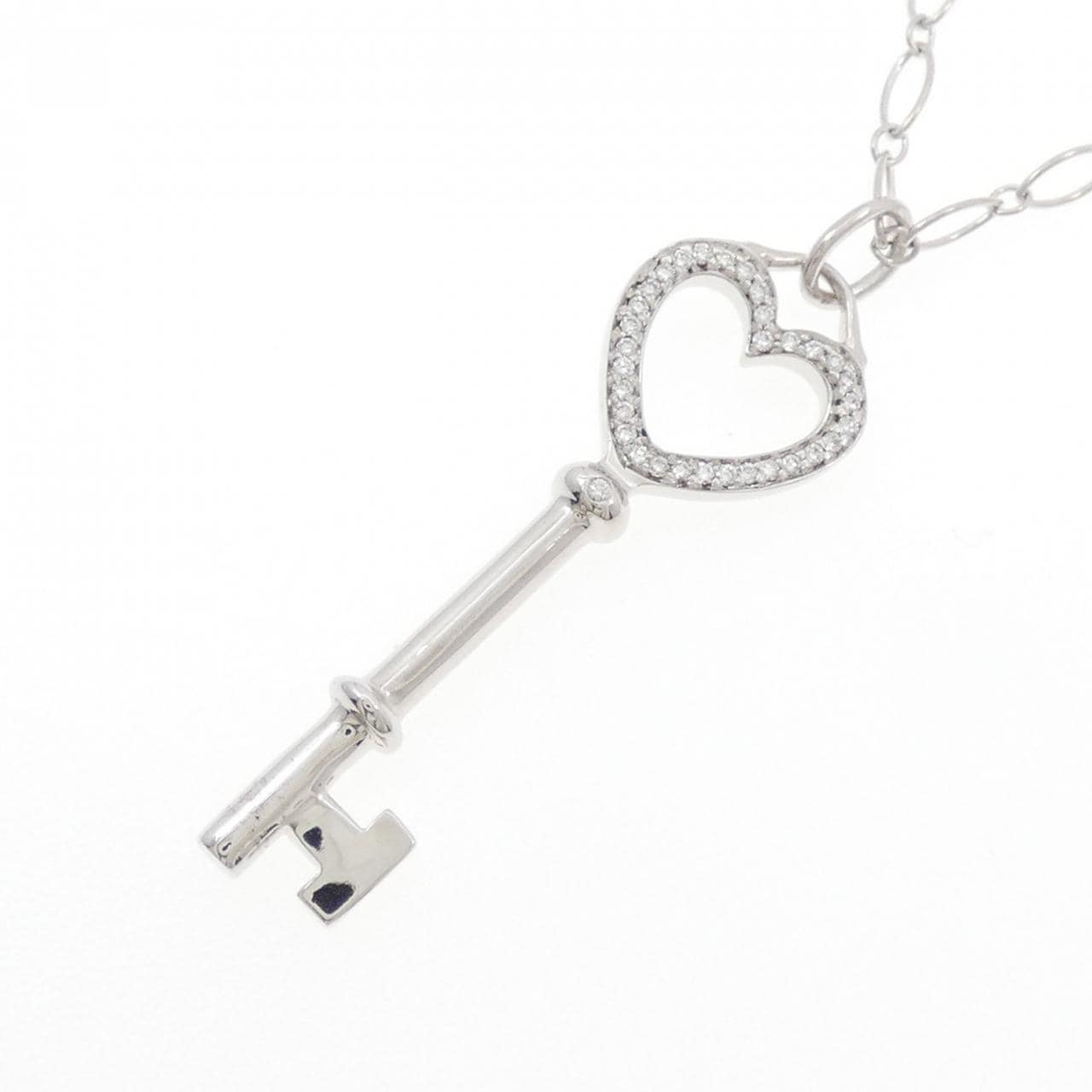 ティファニー ハート キー ミディアム ネックレス