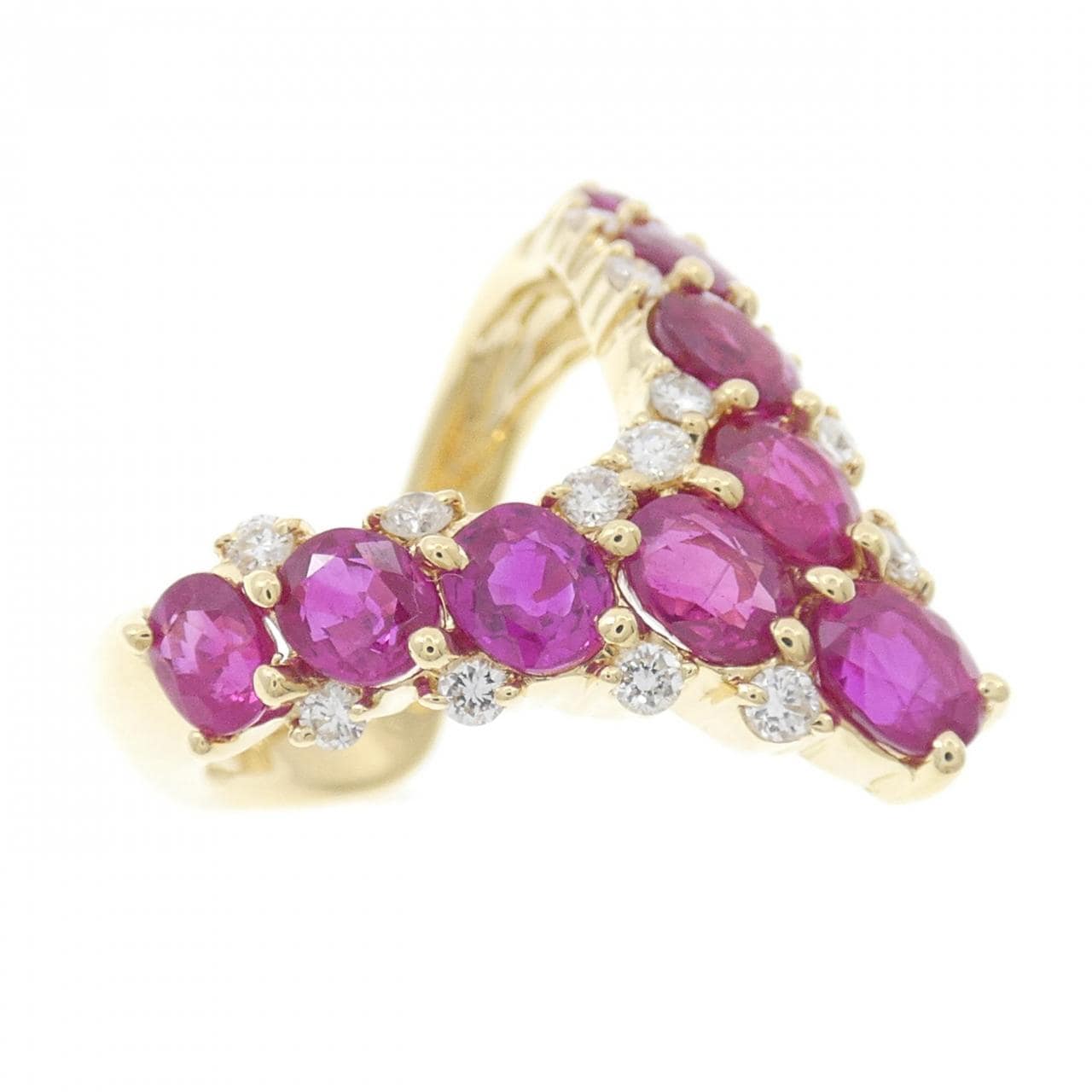 750YG紅寶石戒指3.55CT