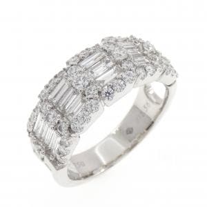 750WG ダイヤモンド リング 1.56CT