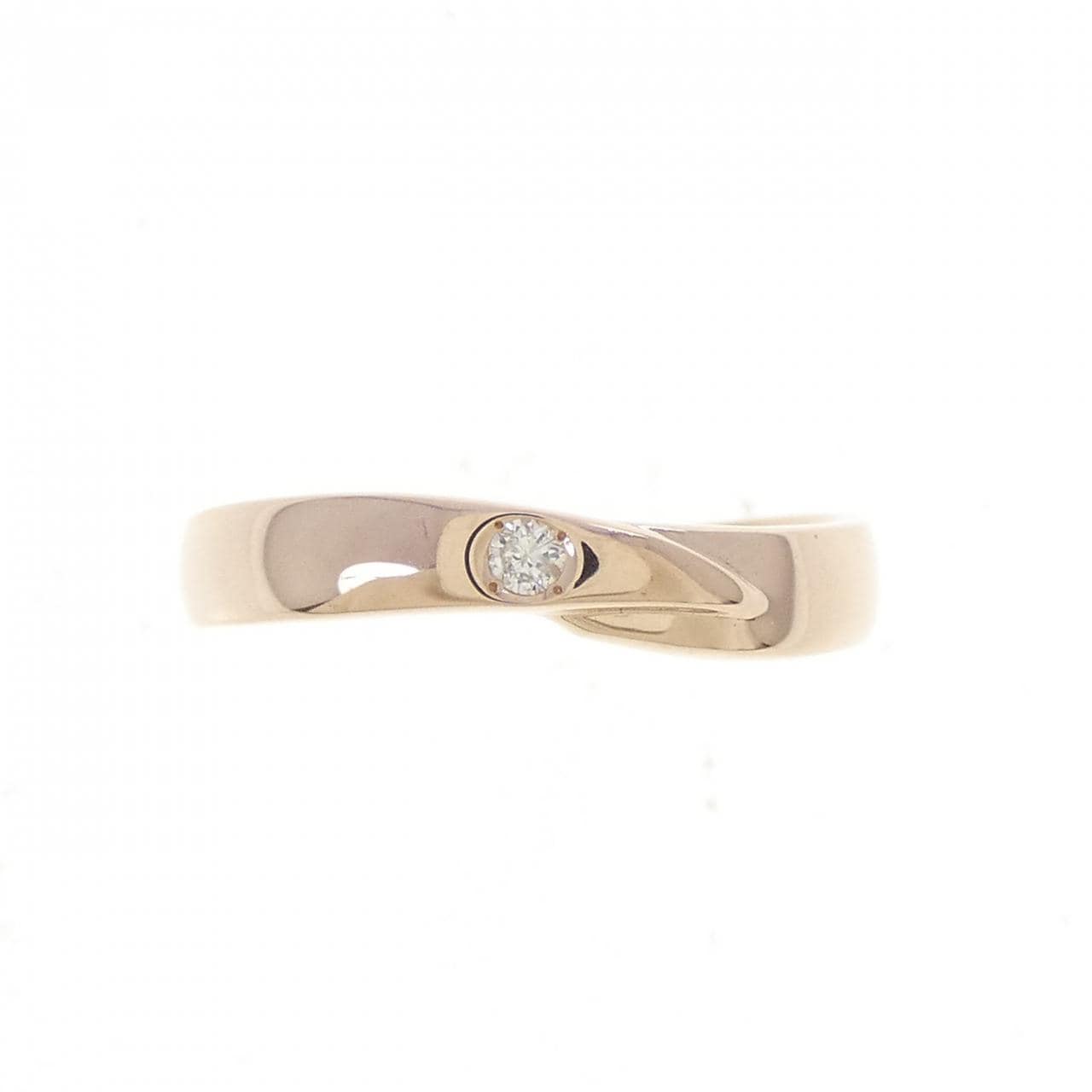 K18PG ダイヤモンド リング 0.025CT