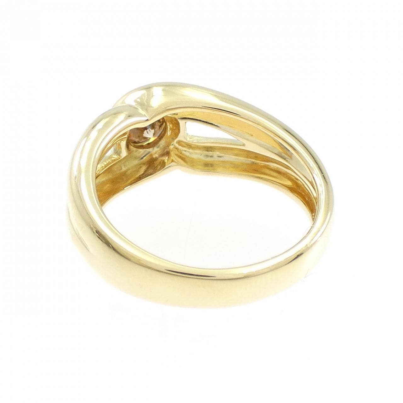 750YG ダイヤモンド リング 0.47CT