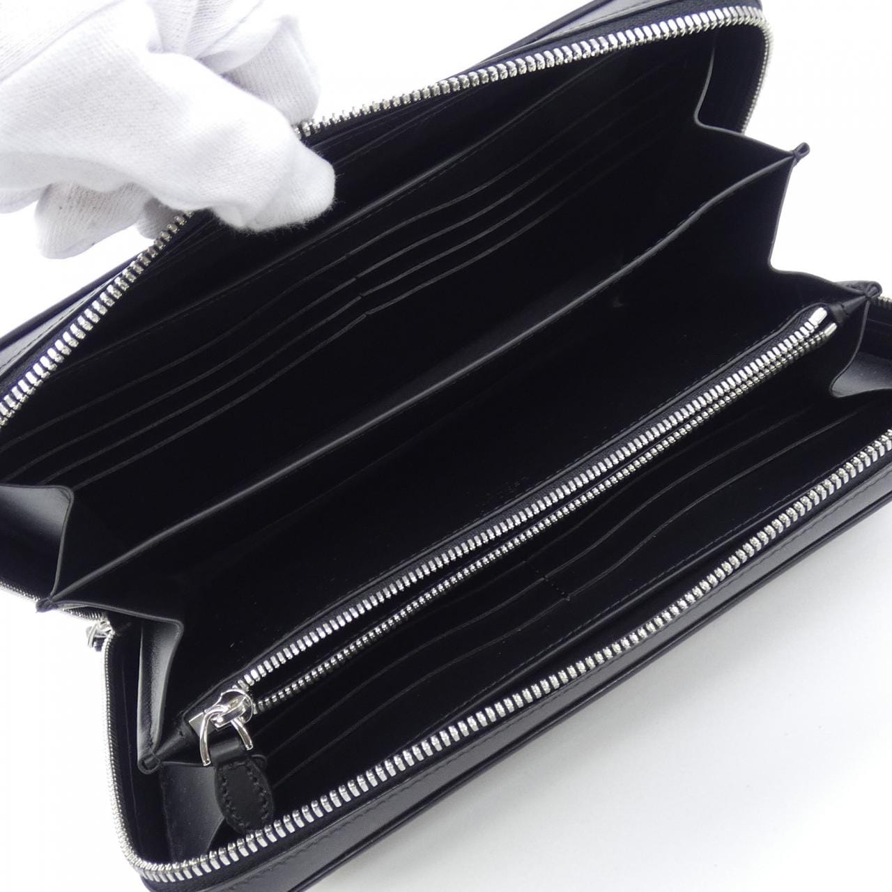 ベルルッティ Berluti スクリットレザーロングジップウォレット イタウバワイドグランディアントマキシ WALLET