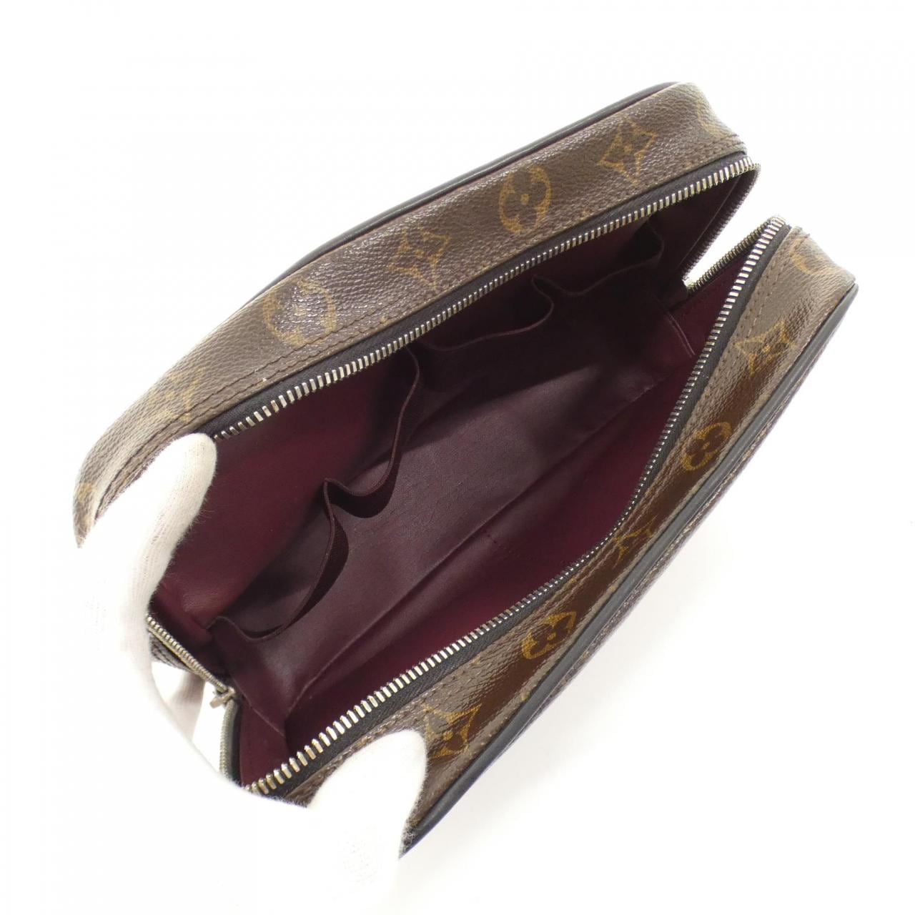 LOUIS VUITTON Monogram Macassar Truth Toilette GM M47506 Pouch